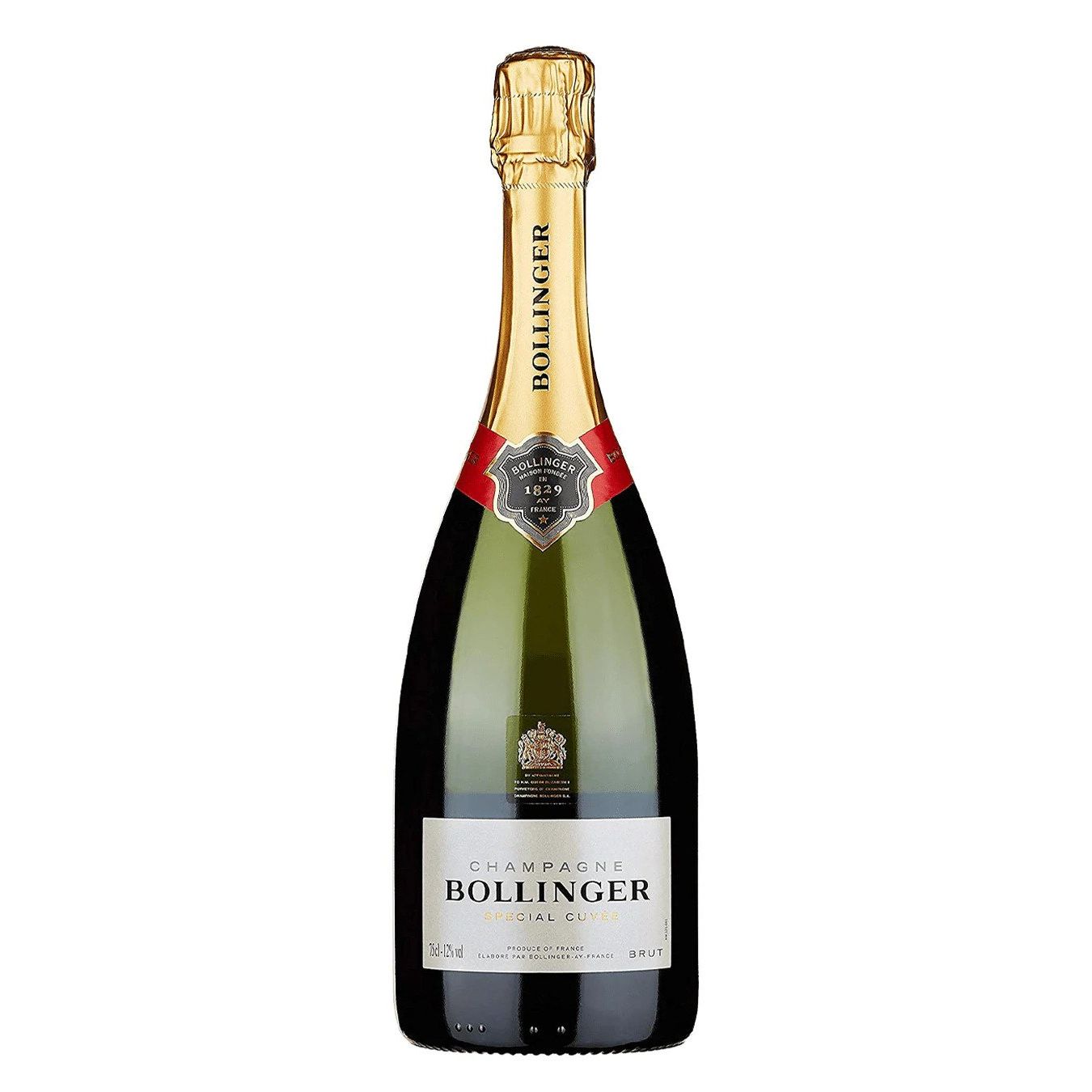 Picture of Bollinger champagne bottle