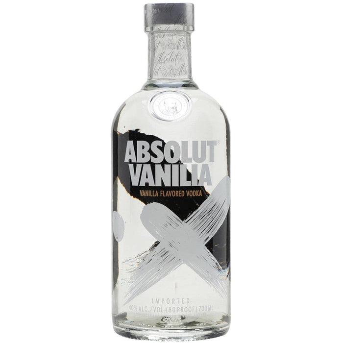 Absolut Vanilla flavoured vodka made with natural flavours. It has a rich and creamy taste with a strong vanilla flavour and a hint of sweetness.