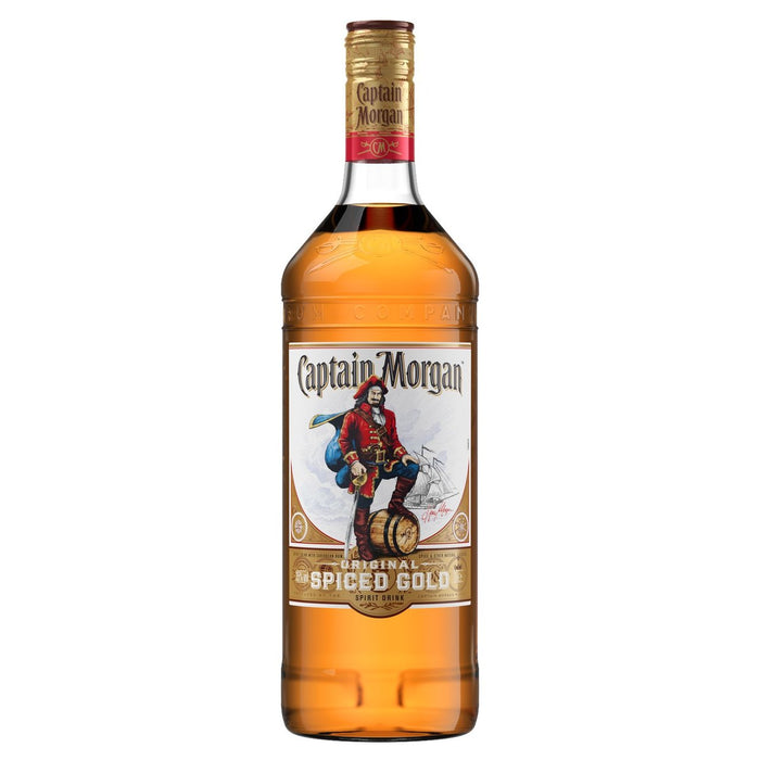 Captain morgan original spiced gold 1 litre big bottle