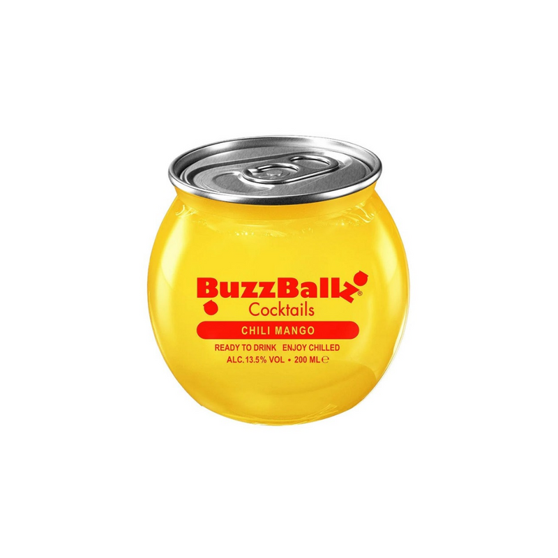 BuzzBallz Chilli Mango, 20cl bottle, The Liquor Club Brixton