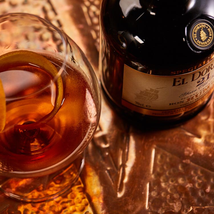 El Dorado 21 Year Old Rum, 70cl, image 3, The Liquor Club Brixton