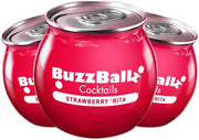 BuzzBallz Strawberry 'Rita, 20cl, image 2, The Liquor Club Brixton