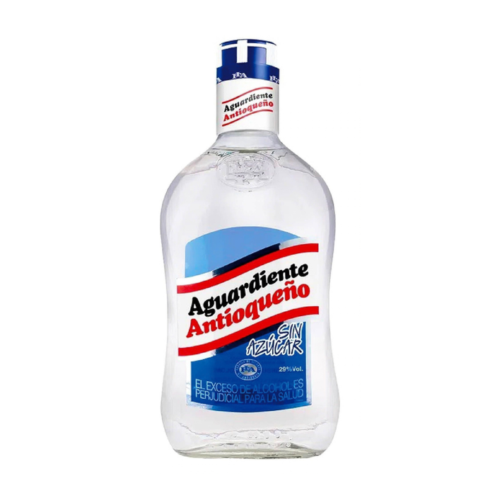 Antioqueño Aguardiente Sin Azúcar, 70cl
