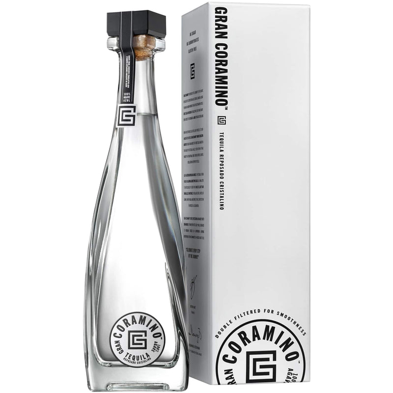 Gran Coramino Reposado Cristalino Tequila, 70cl bottle, The Liquor Club Brixton