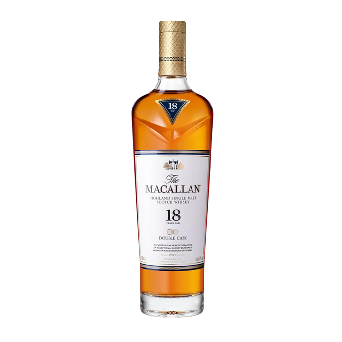 Macallan 18 Year Old Double Cask Single Malt Scotch Whisky bottle