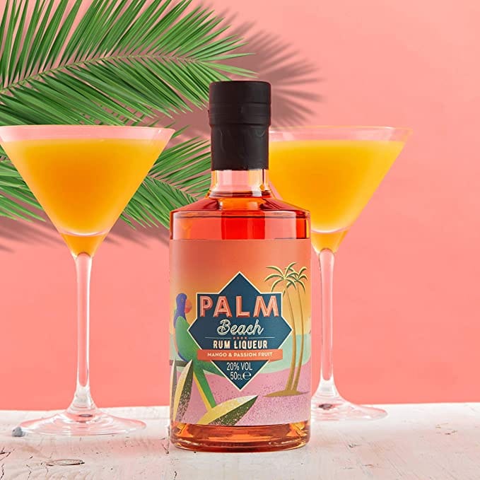 Palm Beach Mango & Passionfruit Liqueur 50cl