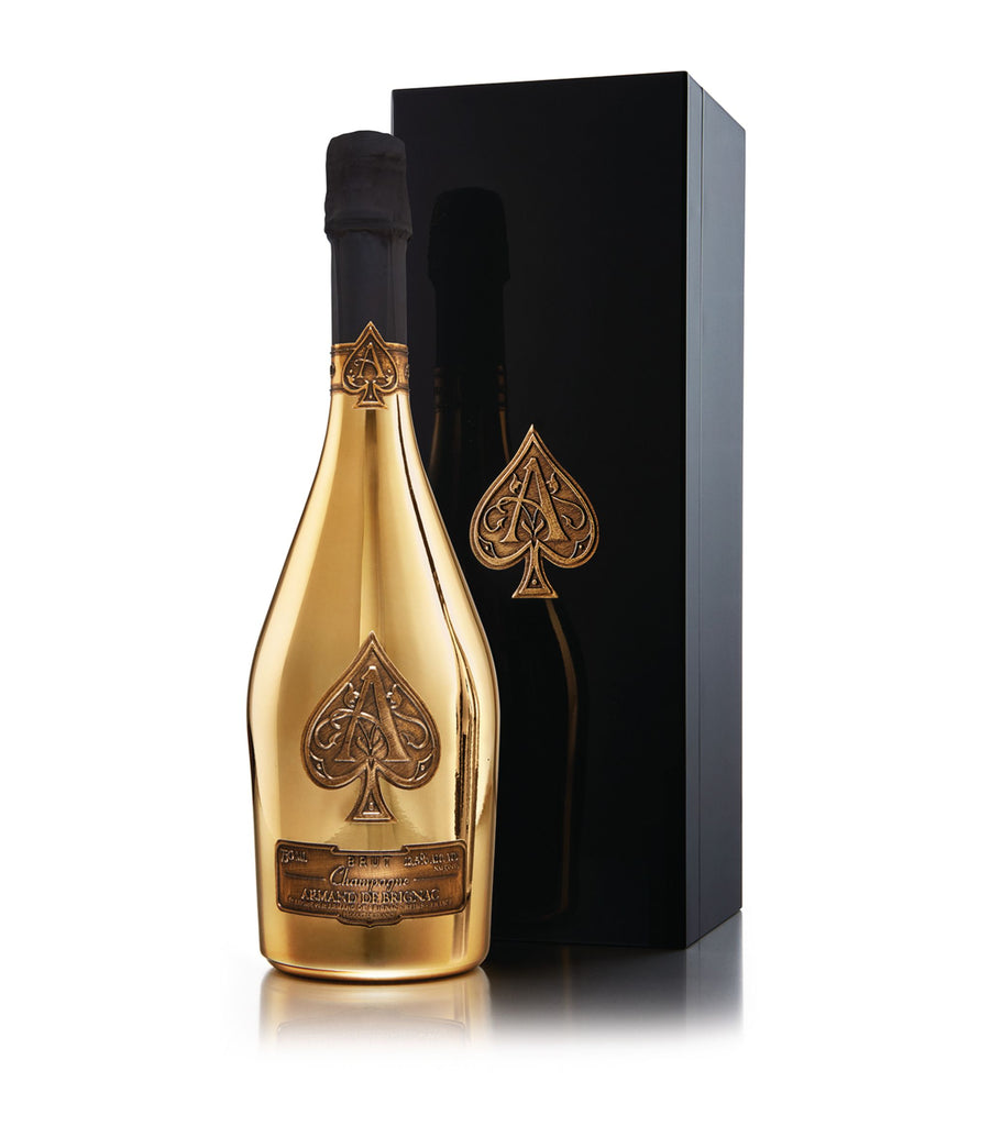 Armand de Brignac シャンパン 750ml Brut ゴールド Armand de Brignac Brut Gold Champagne, 75cl - Ace Of Spades