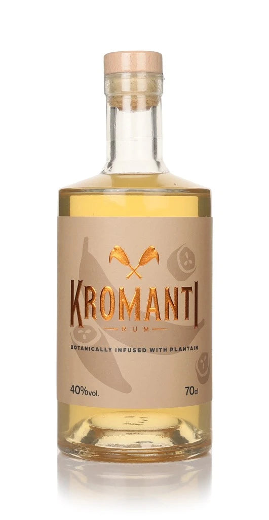 Kromanti Plantain Rum, 70cl bottle, The Liquor Club Brixton
