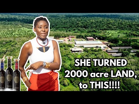 Amma Mensah Reign Rum Interview In Ghana On her 200 Acre Farm