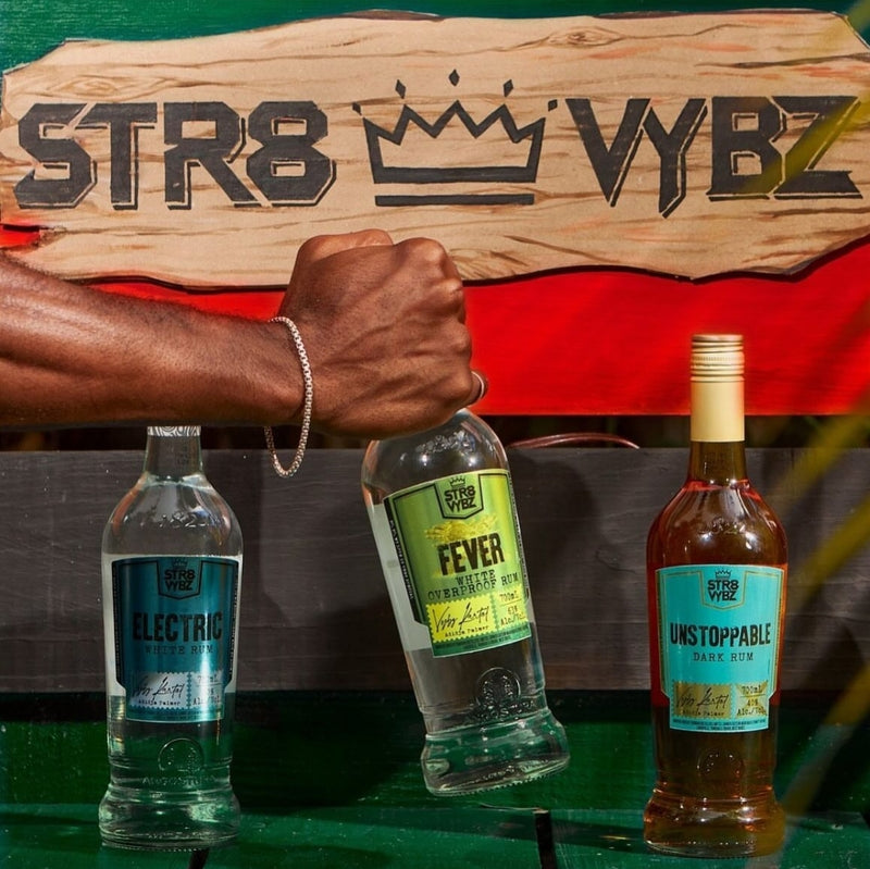 Str8 Vybz Fever Overproof Rum, 70cl, image 2, The Liquor Club Brixton