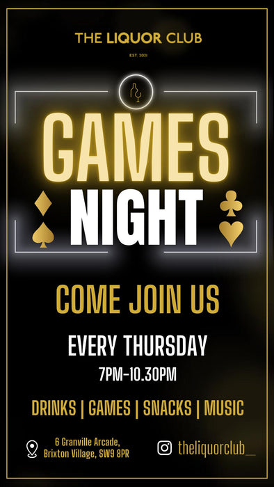 TLC Games Night - Every Thursday