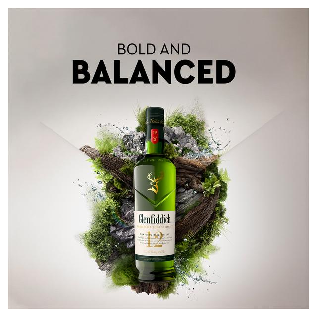 Glenfiddich 12 Year Old Single Malt Whisky, 70cl, image 4, The Liquor Club Brixton