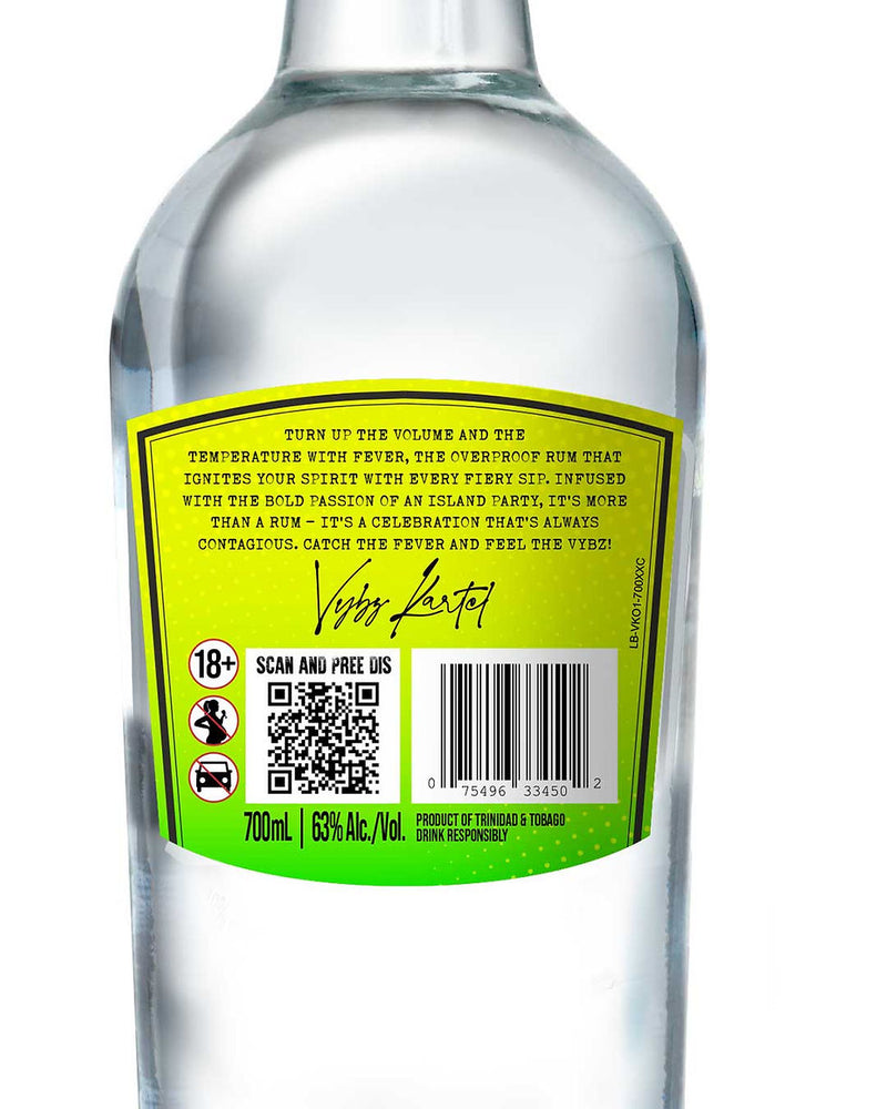 Str8 Vybz Fever Overproof Rum, 70cl, image 4, The Liquor Club Brixton
