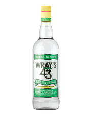 Wray's 43 Jamaican White Rum, 70cl bottle, The Liquor Club Brixton