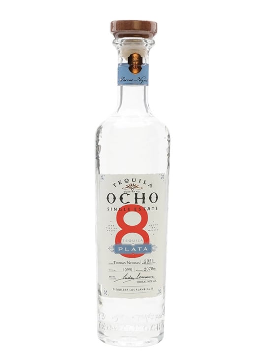 Tequila Ocho Blanco, 50cl bottle, The Liquor Club Brixton