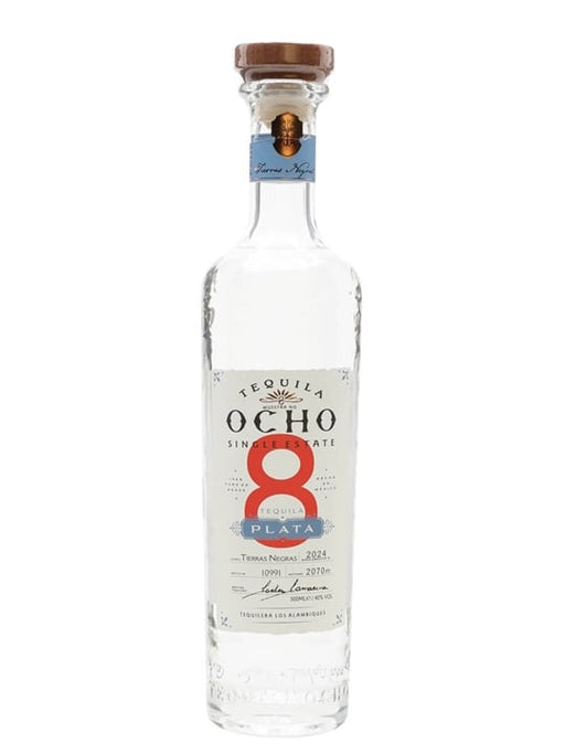 Tequila Ocho Blanco, 50cl bottle, The Liquor Club Brixton