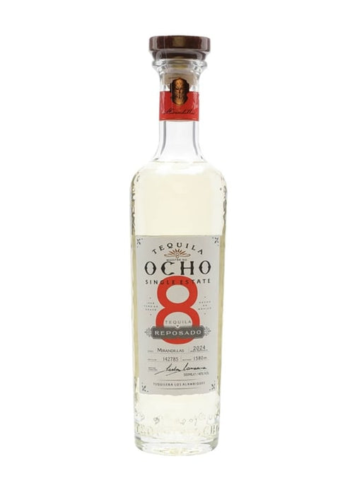 Tequila Ocho Reposado, 50cl bottle, The Liquor Club Brixton