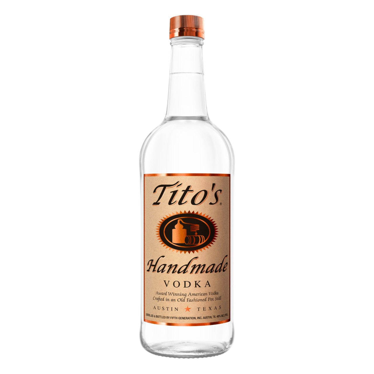 Tito's Handmade Vodka, 70cl bottle, The Liquor Club Brixton