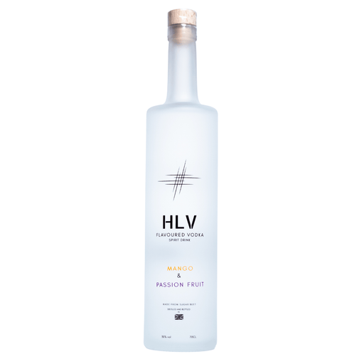 HL Vodka Mango & Passionfruit Flavoured Vodka, 70cl - Made With 100% British Sugar Beet. 30% ABV light flavoured vodka