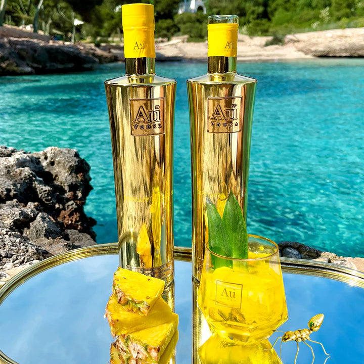 AU Pineapple Crush Vodka, 70cl, image 2, The Liquor Club Brixton