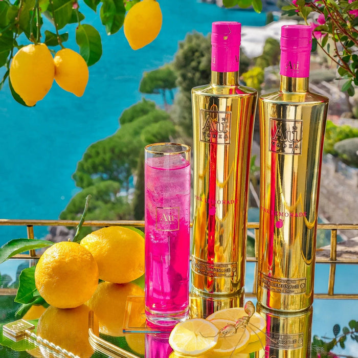 AU Vodka Pink Lemonade, 70cl - The New Flavour From AU Vodka