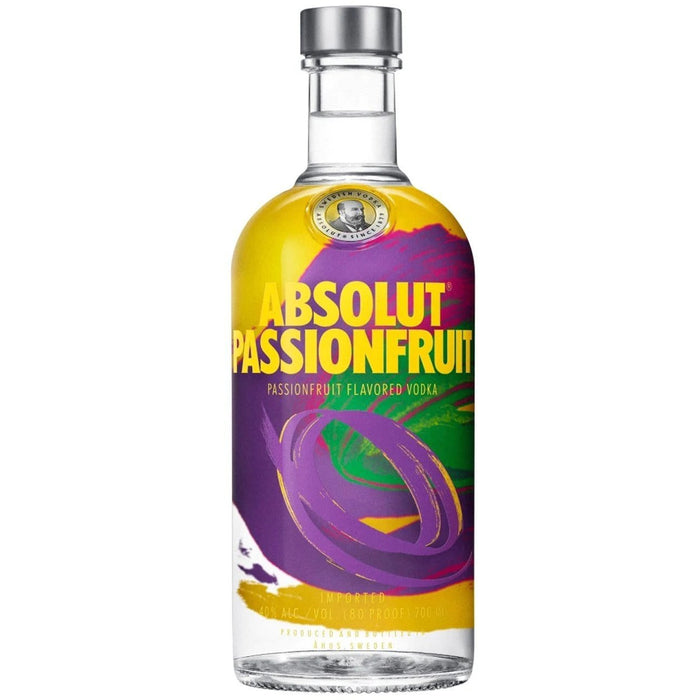 Absolute Passionfruit flavoured vodka