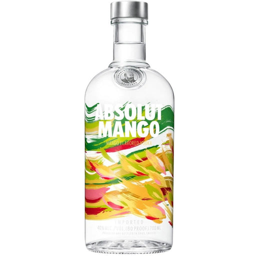 swedish abolut mango vodka bottle 70cl