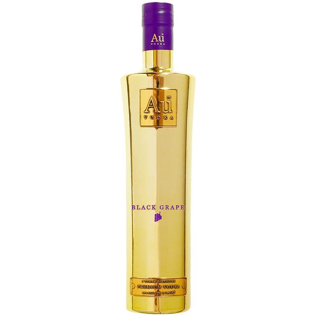 AU Black Grape Vodka, 70cl bottle, The Liquor Club Brixton