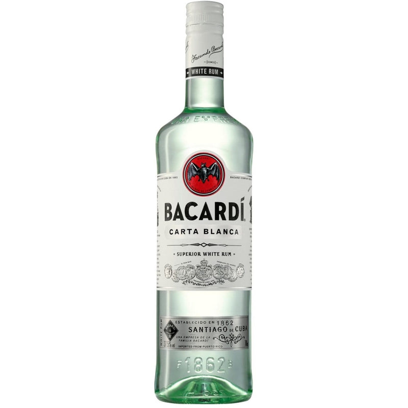 Bacardi Carta Blanca Rum, 70cl bottle, The Liquor Club Brixton