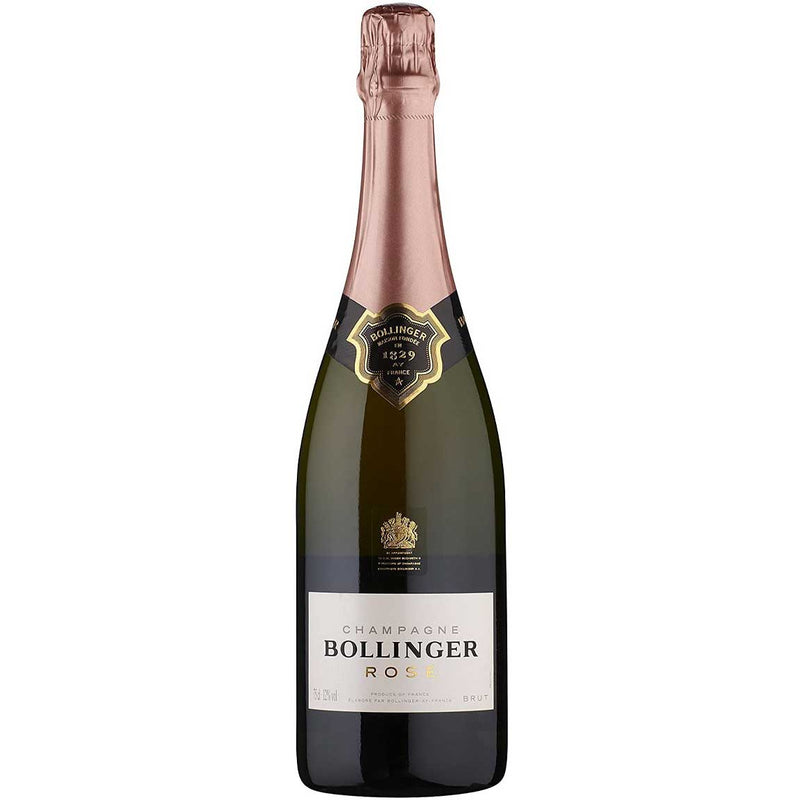Bollinger Rosé Champagne, 75cl bottle, The Liquor Club Brixton