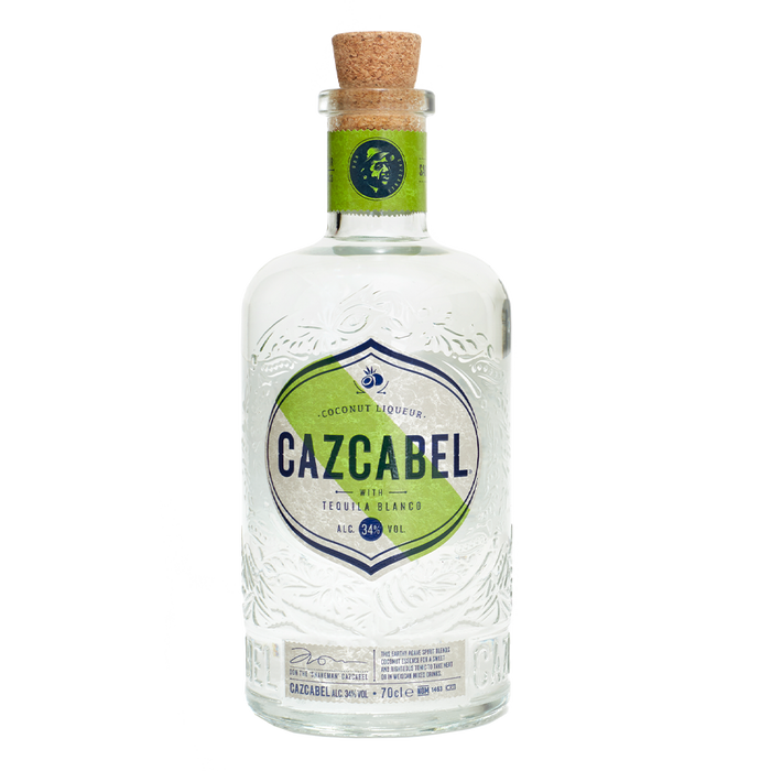 Cazcabel Coconut, 70cl - Coconut Flavoured Tequila Liqueur