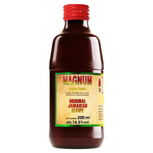 Jamaican Magnum Tonic Wine, 20cl - The Original Tonic. Fortified wine with benefits 