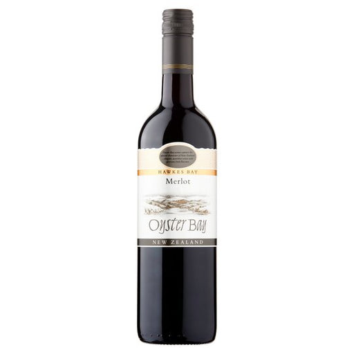 Oyster Bay Merlot, 75cl bottle, The Liquor Club Brixton