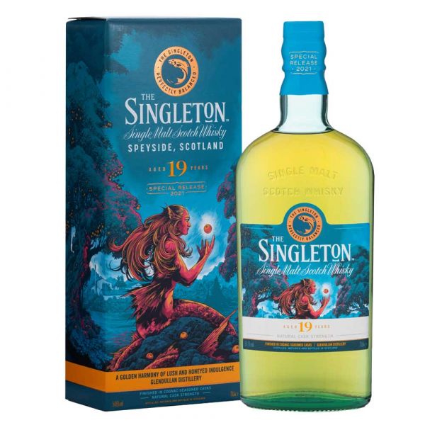 Singleton of Glendullan 19 Year Old Single Malt Whisky, 70cl bottle, The Liquor Club Brixton
