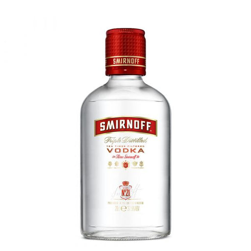 Smirnoff Red Label Vodka, 20cl bottle, The Liquor Club Brixton