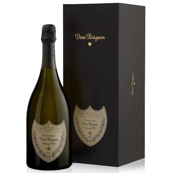 Dom Perignon Brut Champagne, 75cl . The 2012 Dom Perignon Brut is a celebration of the finest grapes from the Champagne region. This vintage champagne reflects its exceptional year, offering complexity and depth. 