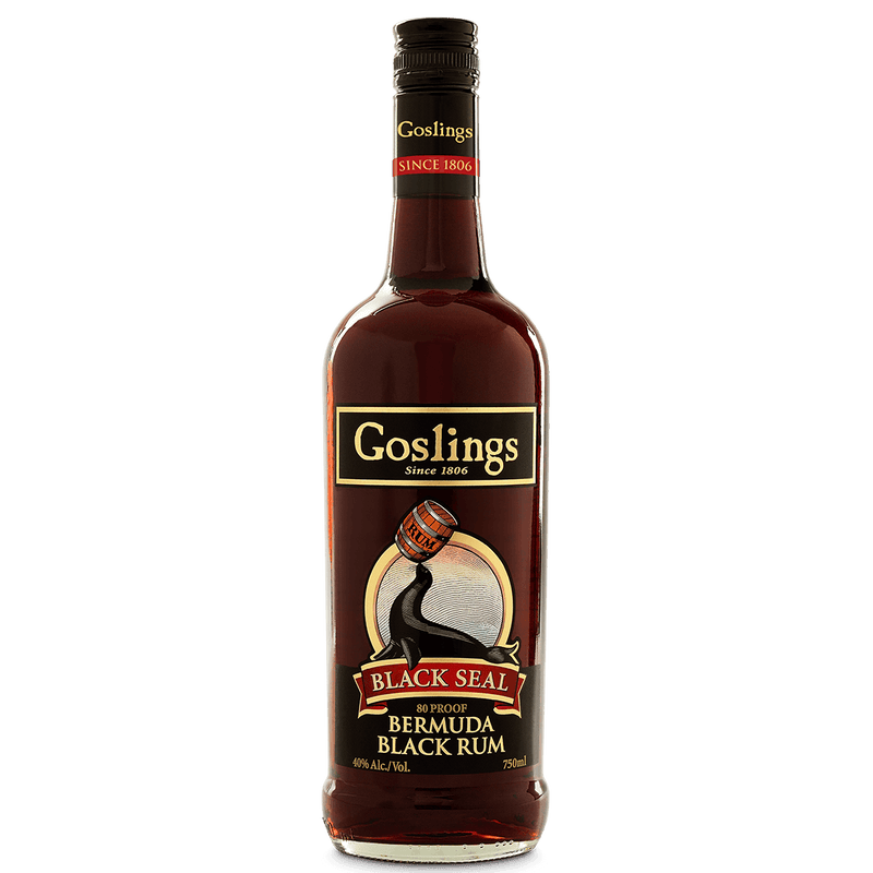 Goslings Black Seal Rum, 70cl bottle, The Liquor Club Brixton