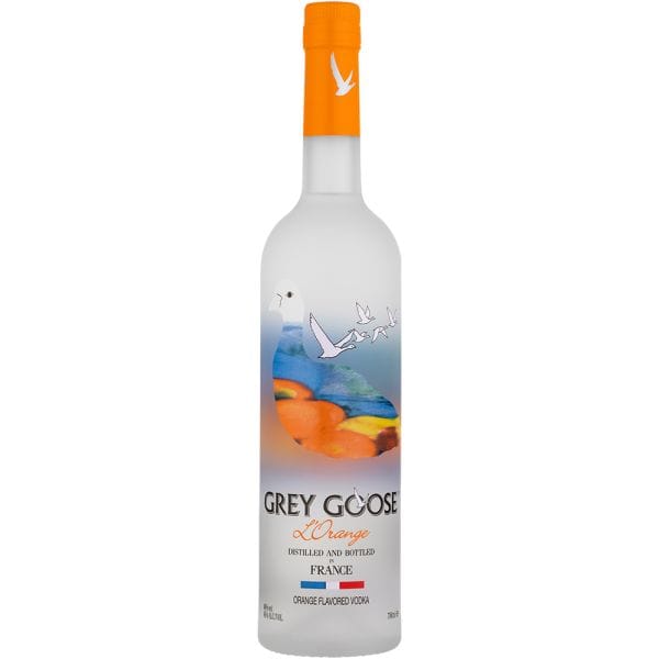 Grey Goose Orange Flavour Vodka Bottle 40% ABV