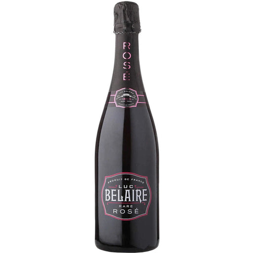 Luc Belaire Rose, 75cl. French sparkling wine endorsed by Rick Ross and celebrated in the hip-hop world. Bursting with flavours. Black bottle sparkling wine