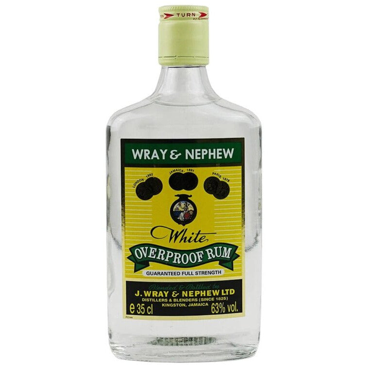 Wray & Nephew White Overproof Rum, 35cl bottle, The Liquor Club Brixton